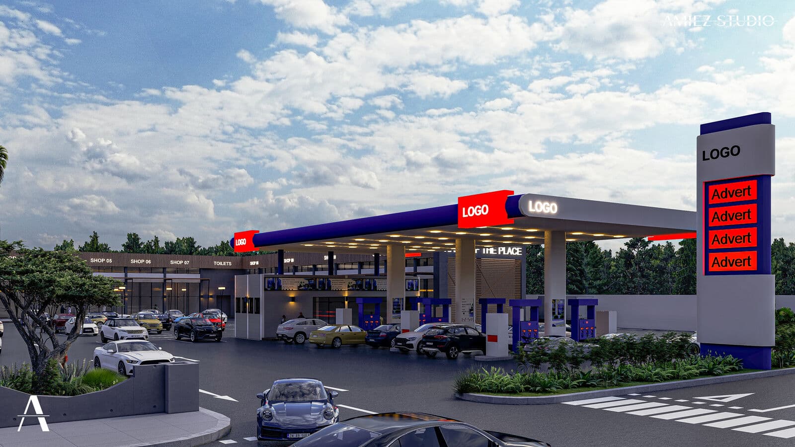 Lubumbashi shopping complex - View 04