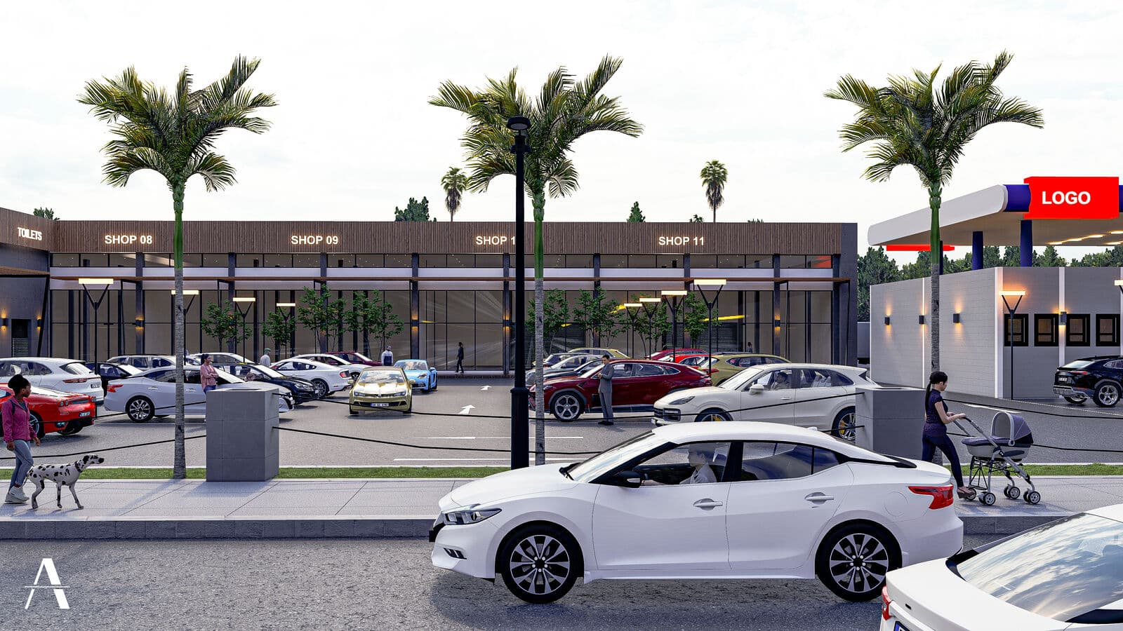 Lubumbashi shopping complex - View 07