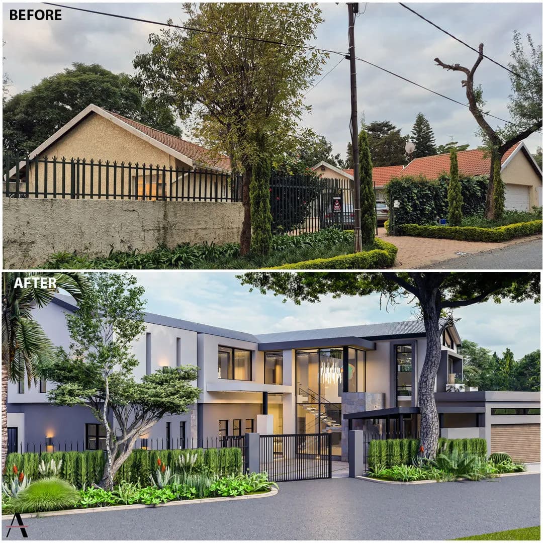 Contemporary Layered Residence