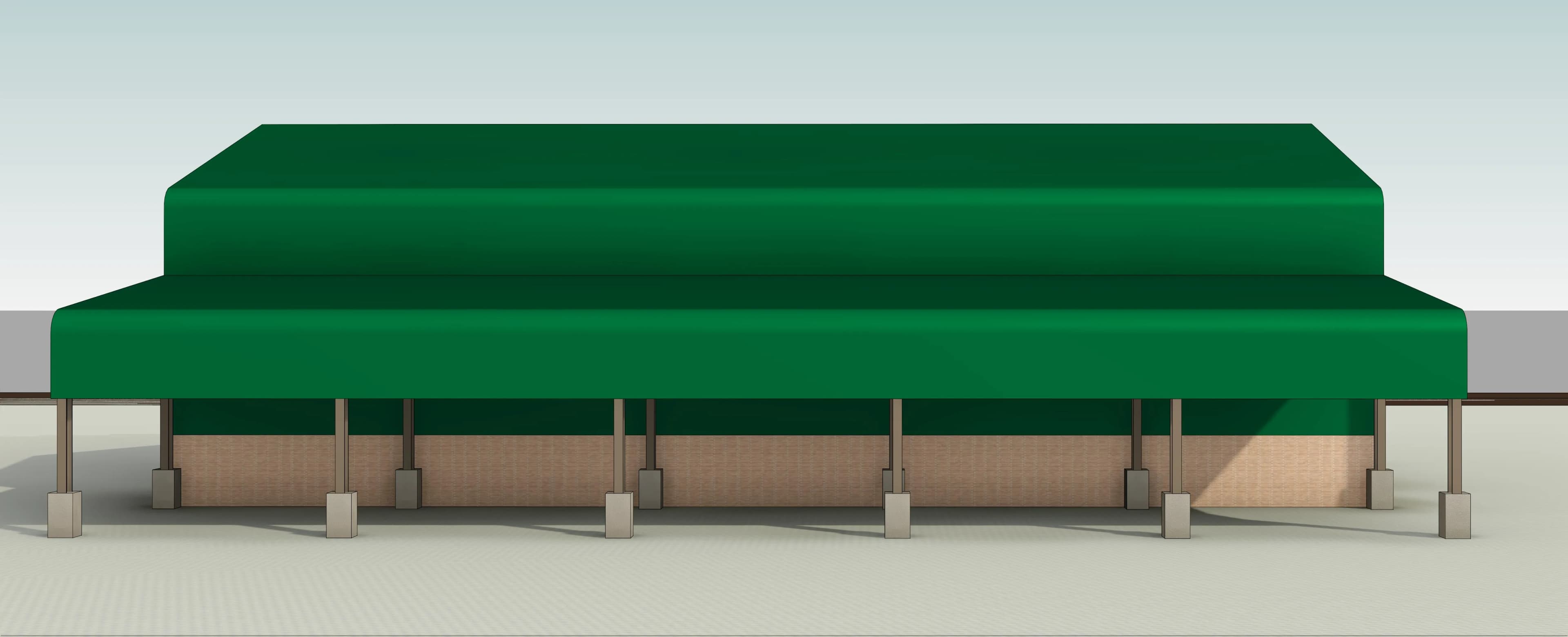 Industrial Shade Structure - View 2