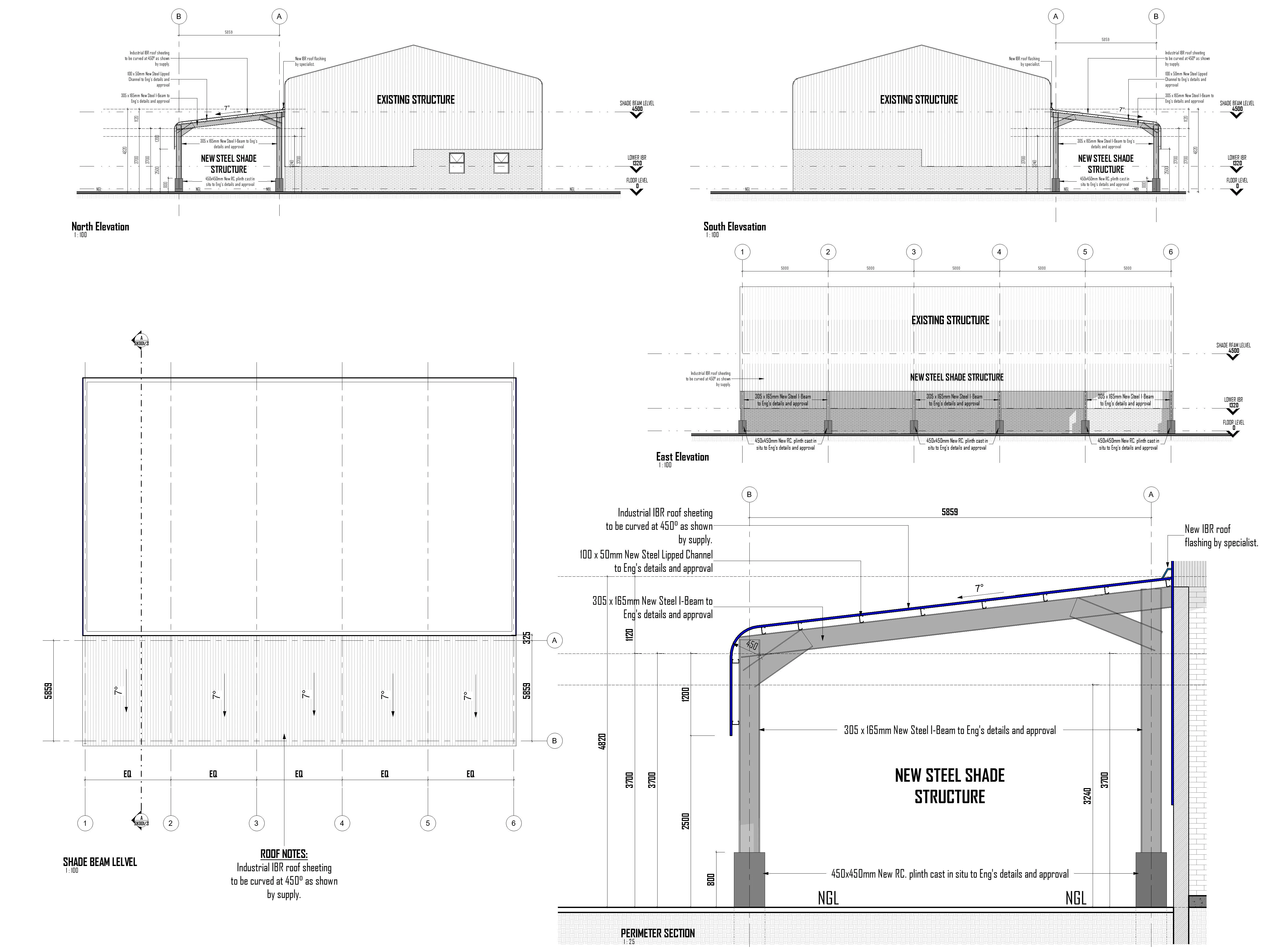 Industrial Shade Structure - View 3
