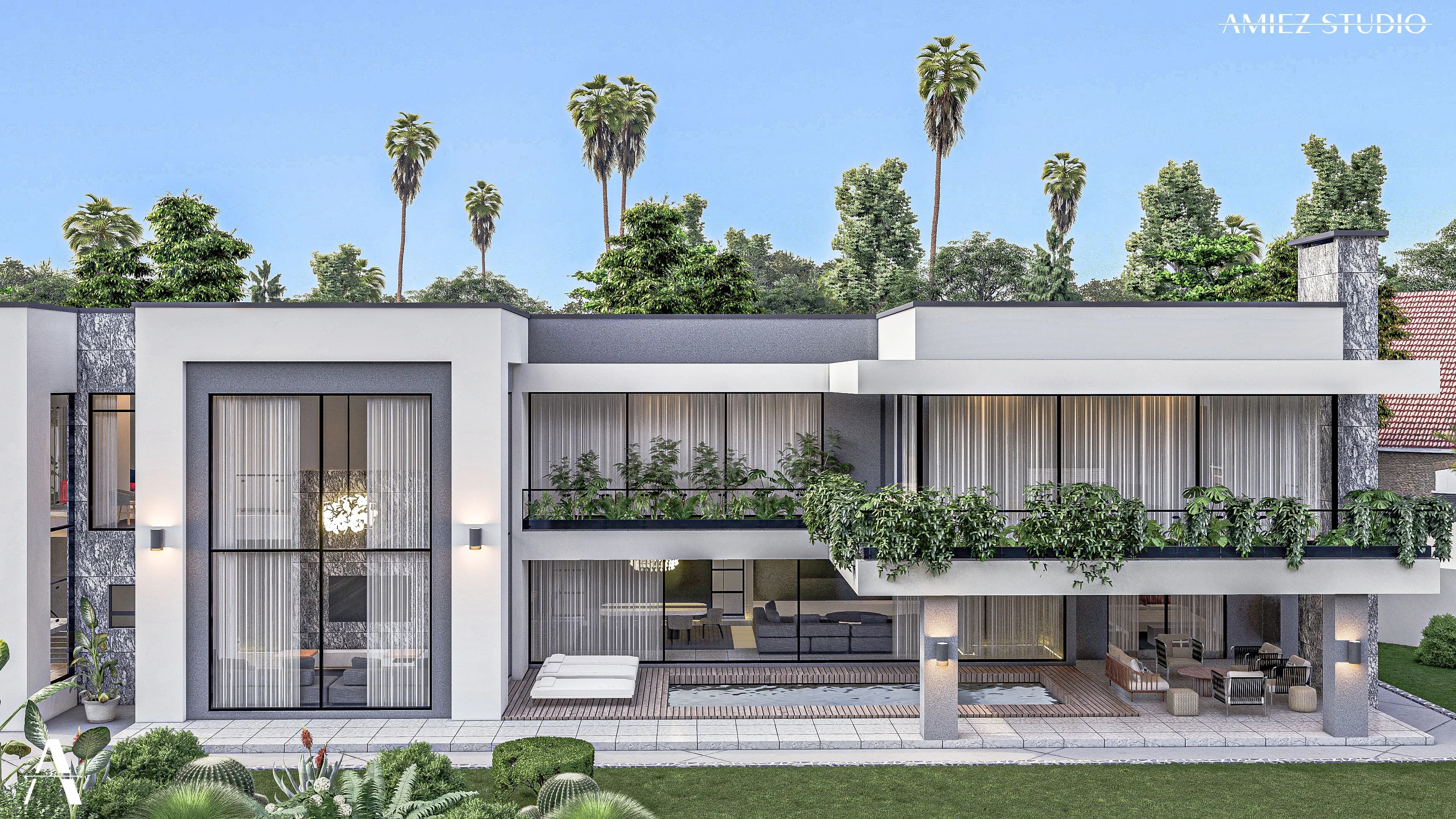 Residential architecture project 1 detail