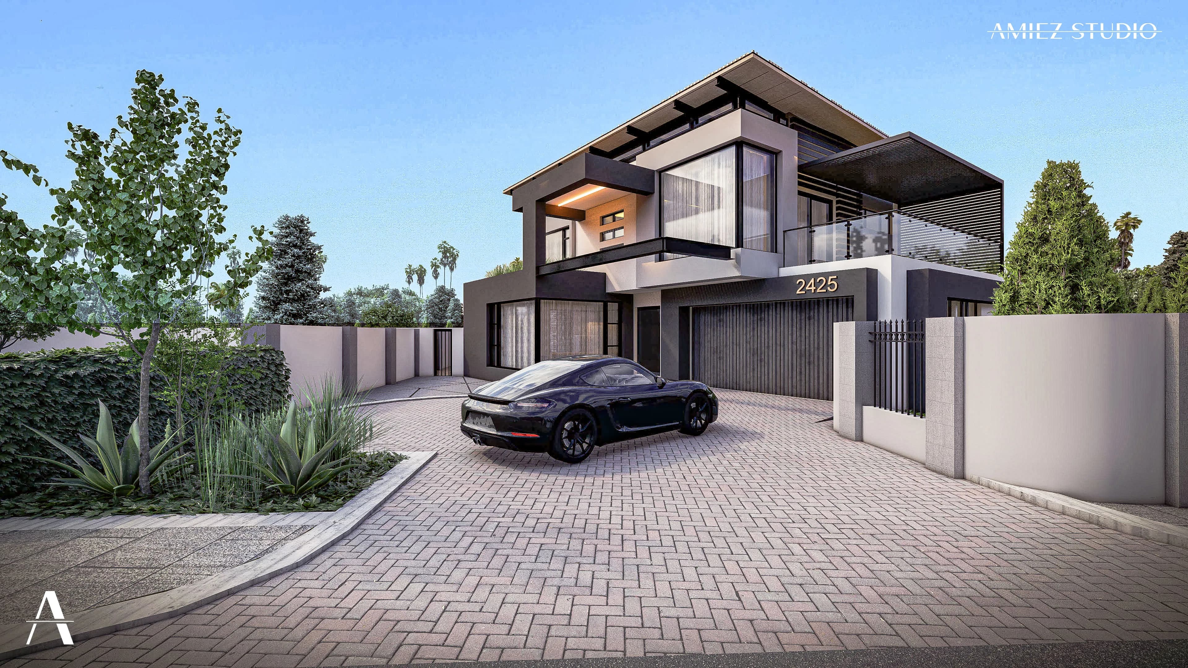 Residential architecture project 2 detail