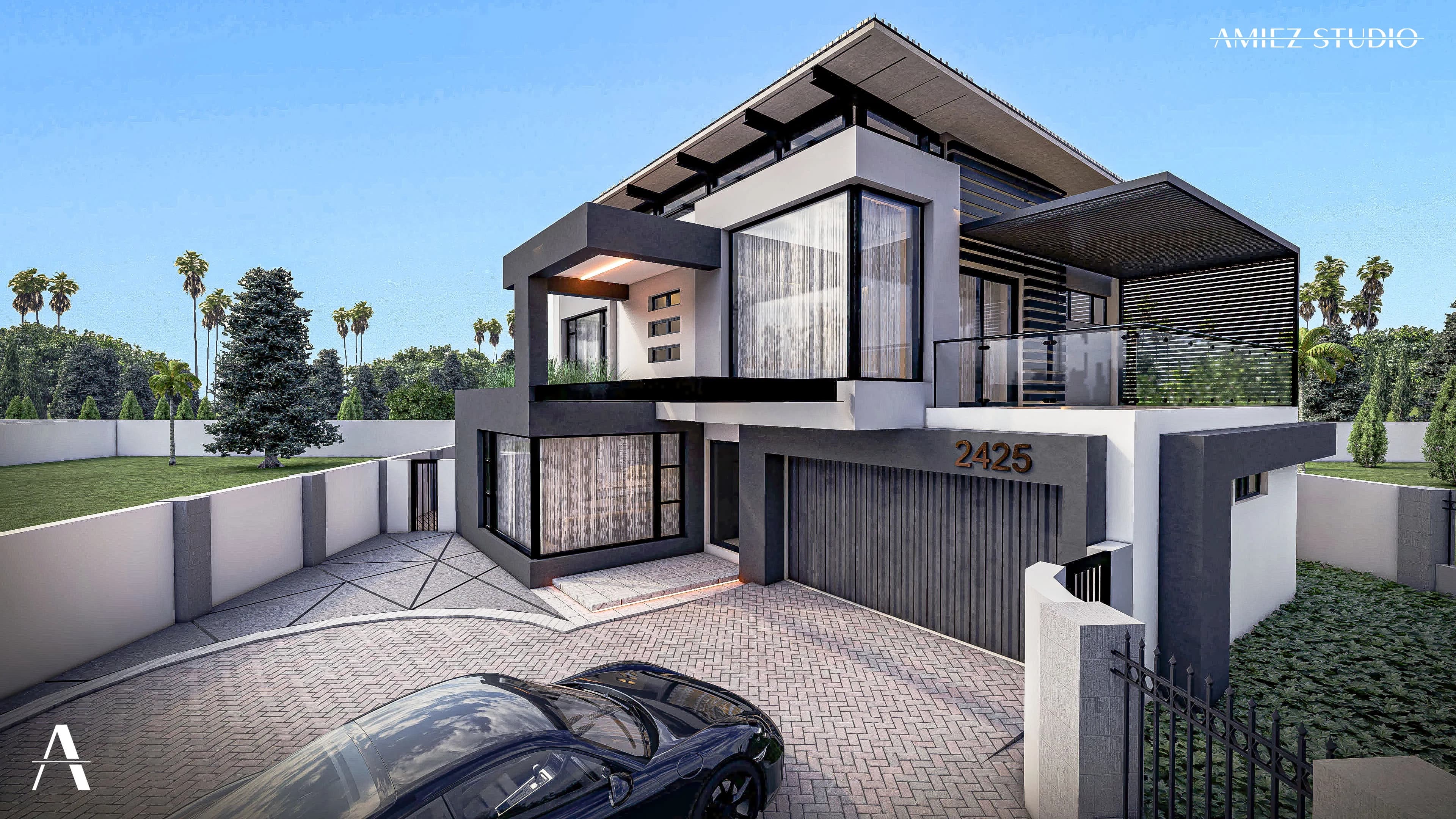 Layered Volumes Residence - View 4