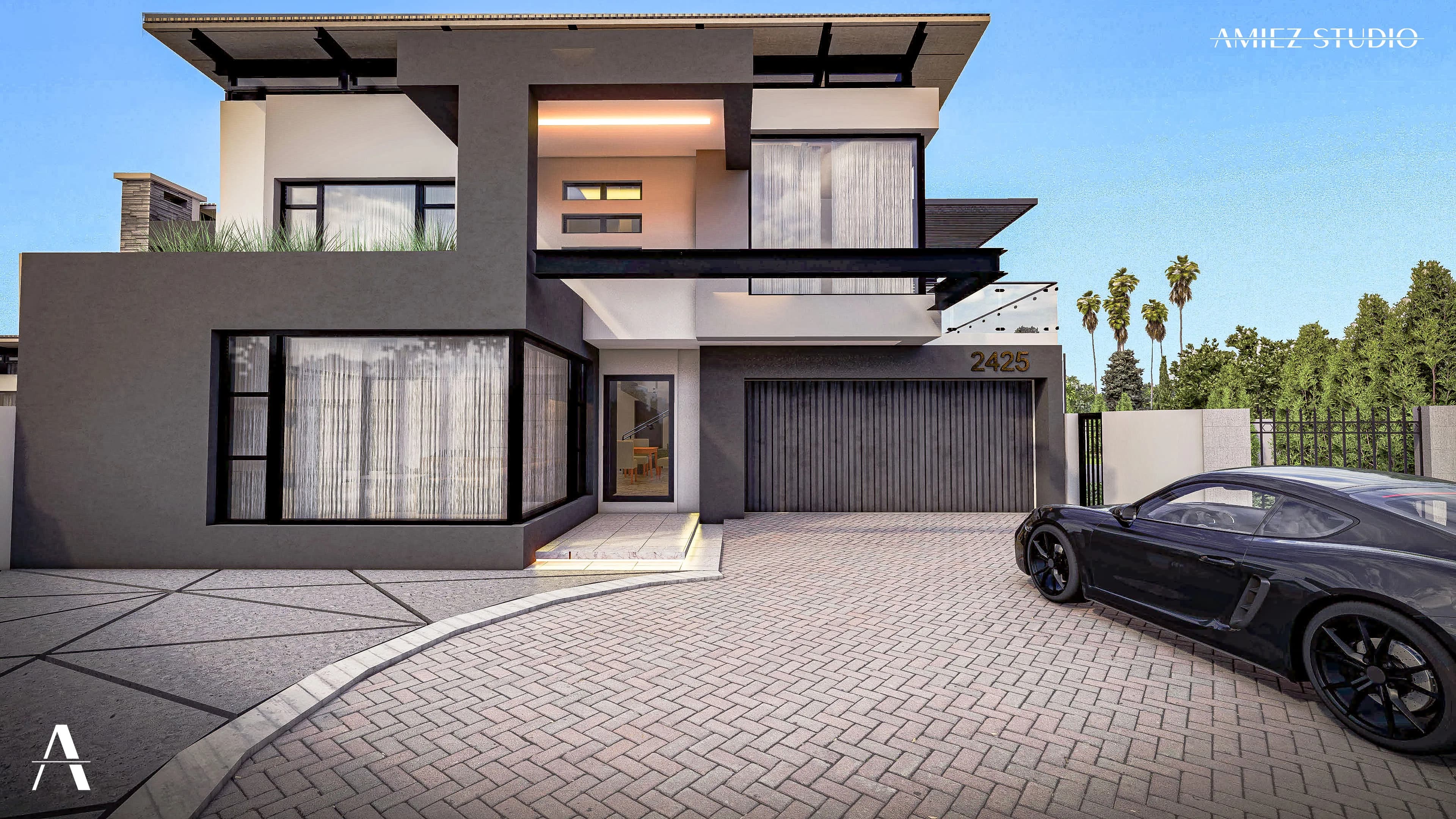 Layered Volumes Residence - View 5