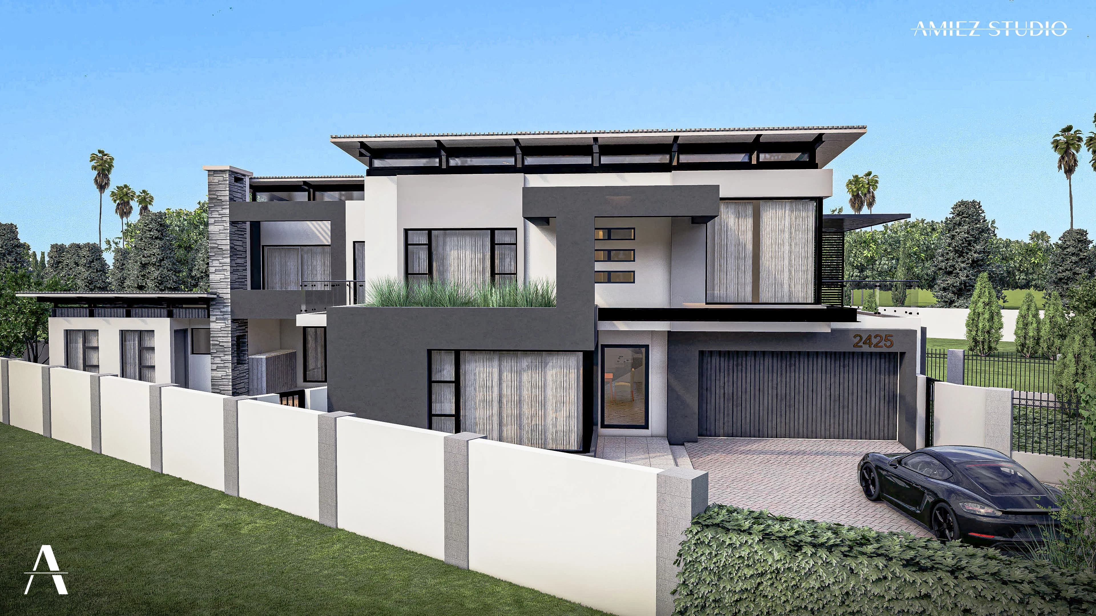 Layered Volumes Residence - View 6