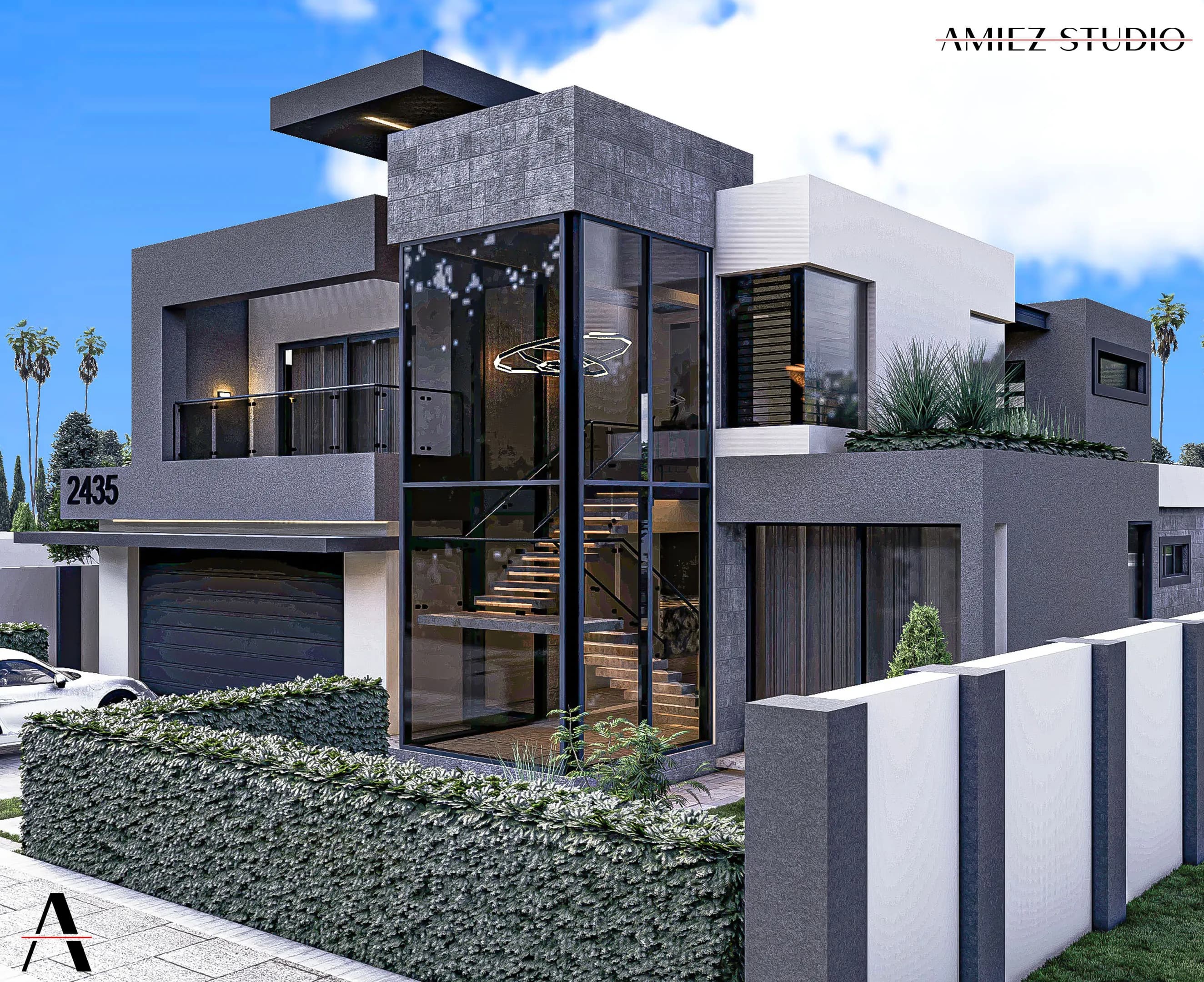 Residential architecture project 3 view