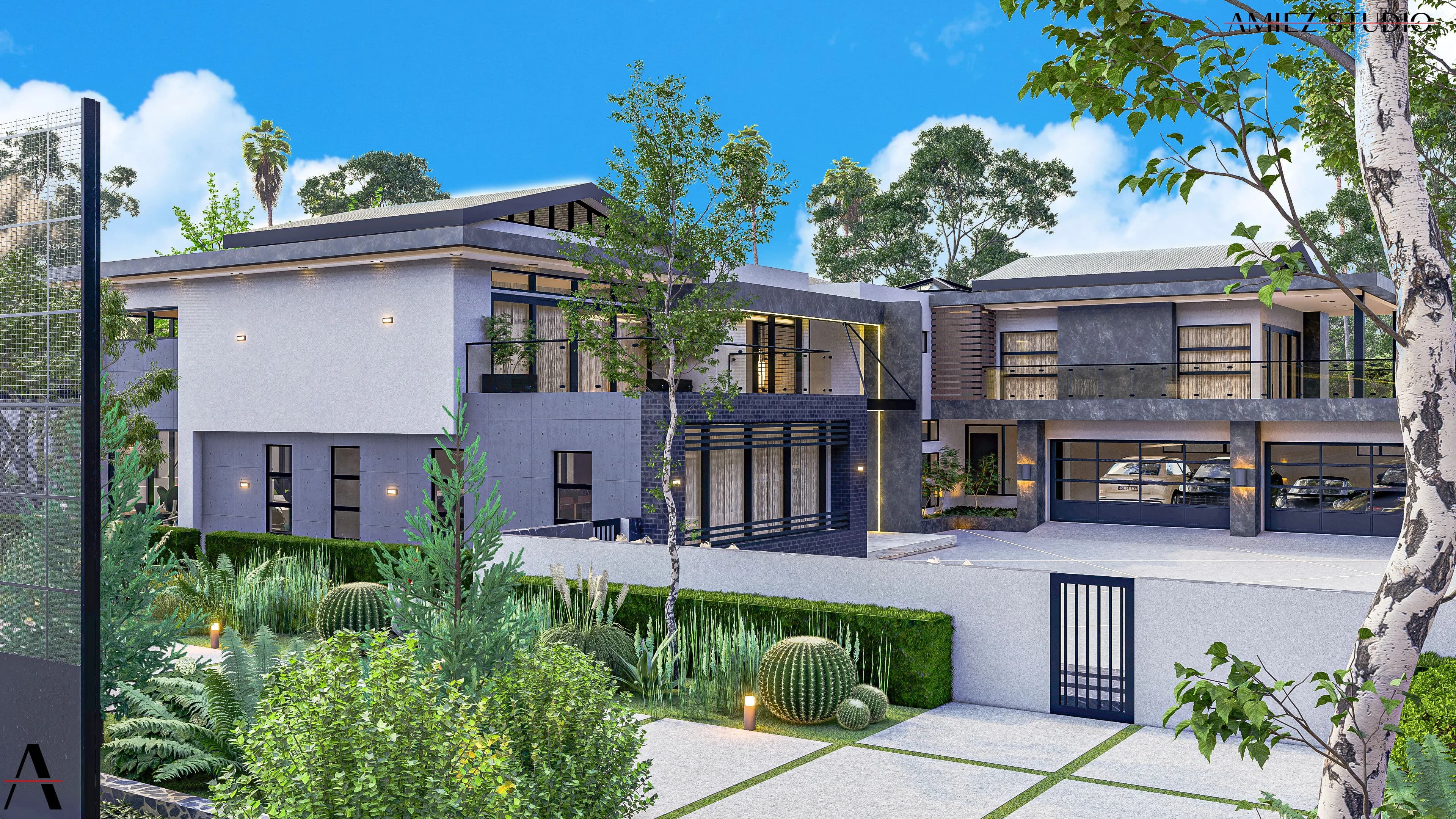 Residential architecture project 4 view