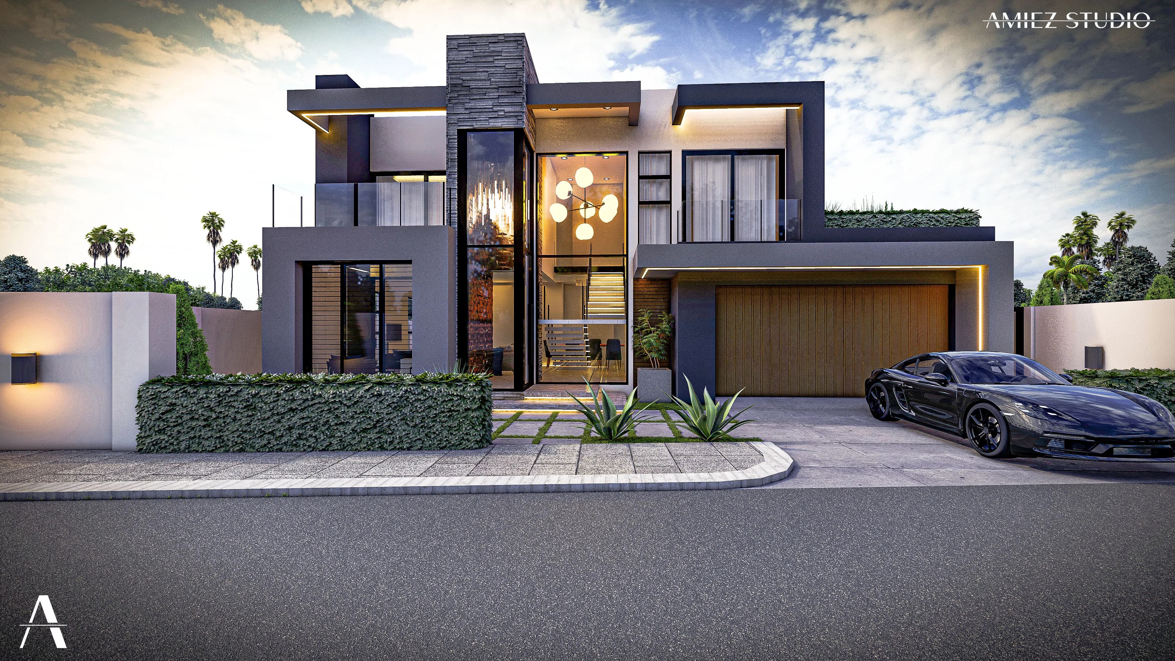 Residential architecture project 5 view
