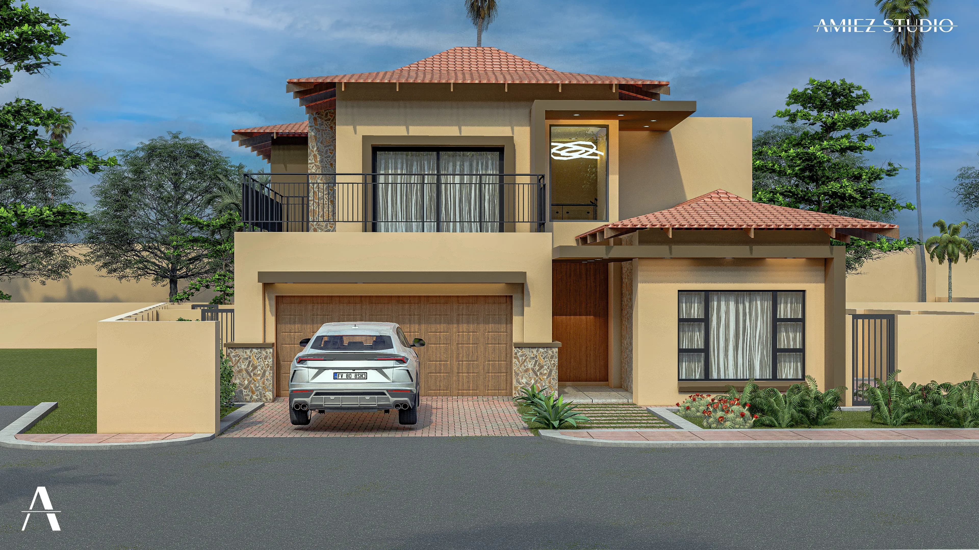 Residential architecture project 6 view