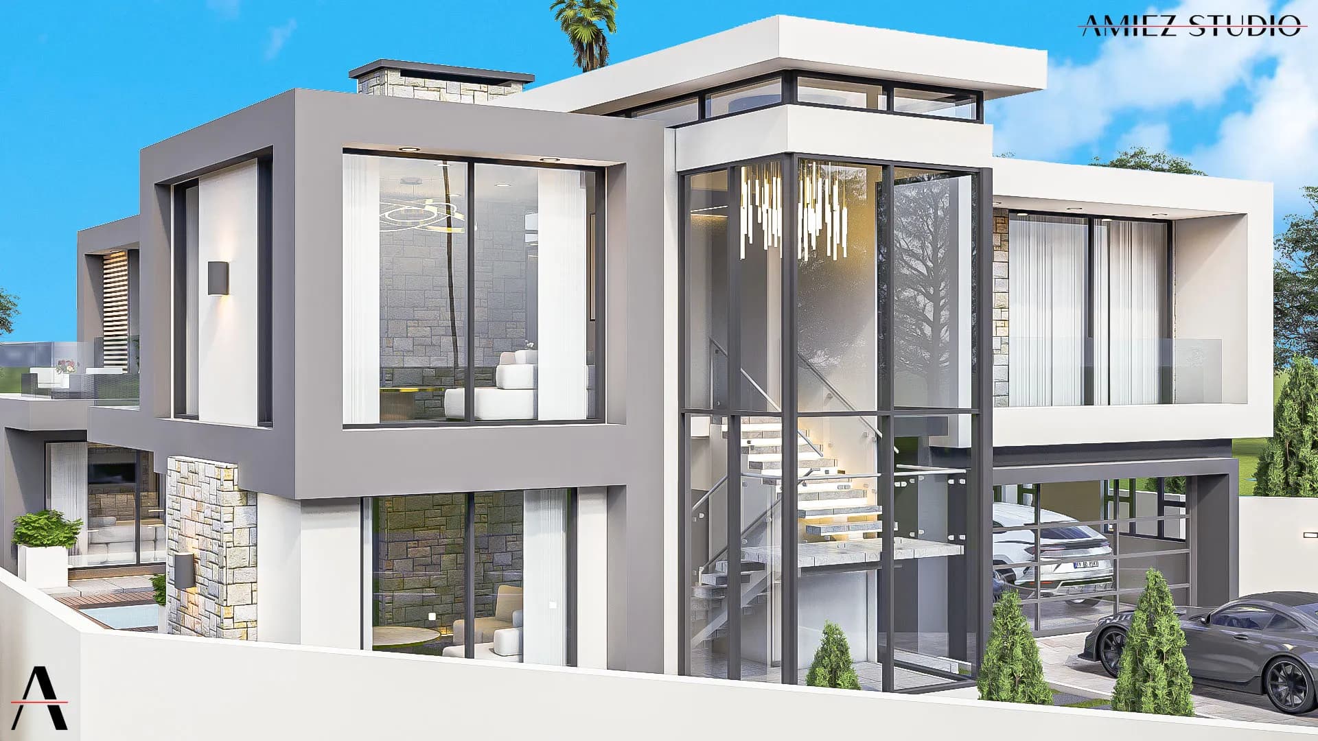 Residential architecture project 7 view