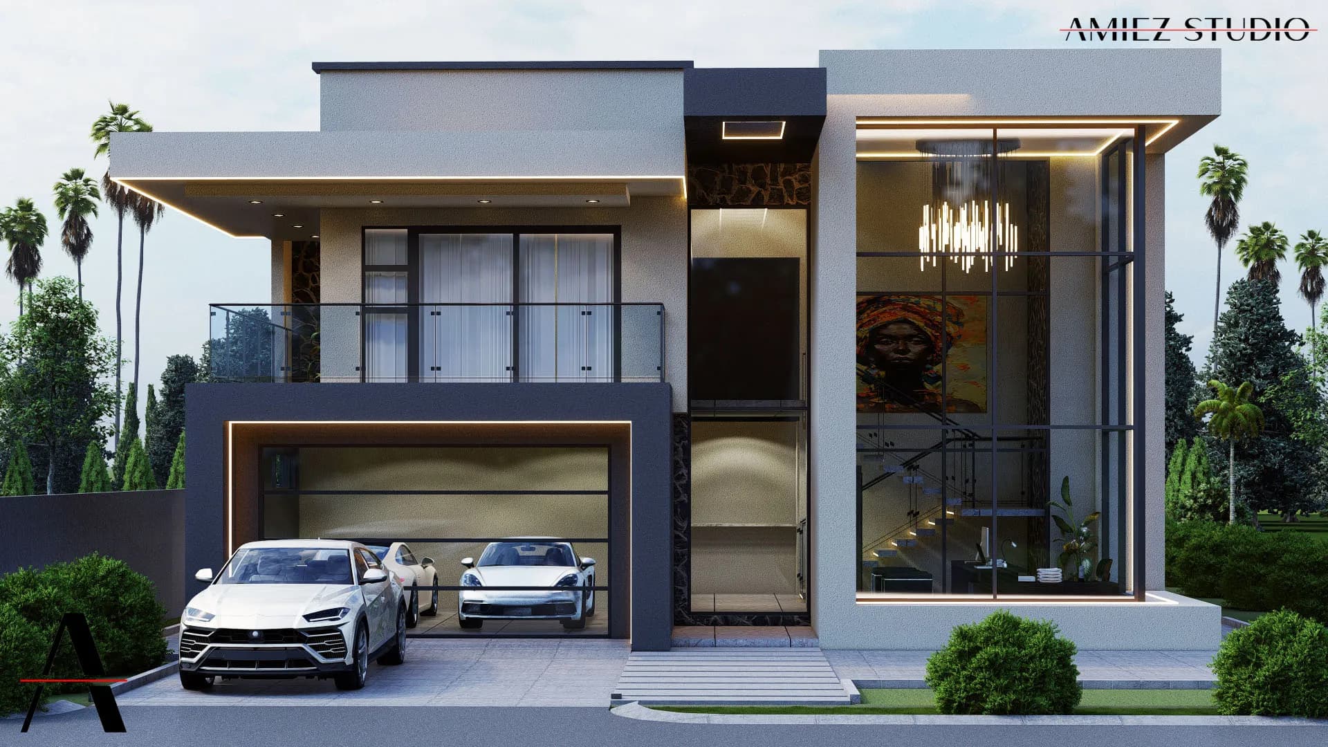 Contemporary modern residential architecture - View 5